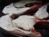 Etape 2 - Côtelettes d'agneau marinées.