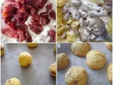 Etape 8 - Cookies fraise et noix de coco
