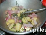 Etape 5 - Soupe de radis aux oignons nouveaux