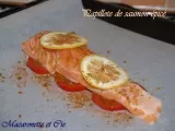 Etape 5 - Papillote de saumon épicé
