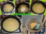 Etape 6 - Soupe oignons et asperges, spaghetti de carotte