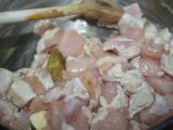 Etape 1 - Fusilli au poulet, champignons et huile de truffe