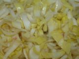 Etape 2 - Gratin de pommes de terre aux chicons, cheddar et lardons