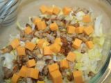 Etape 6 - Gratin de pommes de terre aux chicons, cheddar et lardons