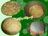 Etape 5 - Petits pains farcis aux poireaux, jambon et leerdammer