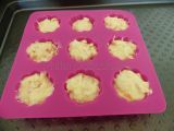 Etape 3 - Mini cupcakes au saumon fumé, topping au fromage frais