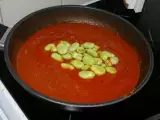Etape 2 - Sauce tomate aux fèves