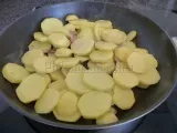 Etape 2 - Tartiffade de pommes de terre au saint-nectaire et au cantal