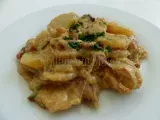 Etape 7 - Tartiffade de pommes de terre au saint-nectaire et au cantal