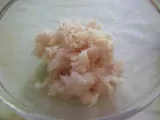 Etape 1 - Courgettes farcies au poisson