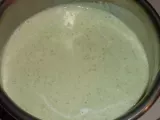 Etape 3 - Sauce à la crème d'ail et au persil