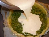 Etape 5 - Tarte aux asperges et au fromage de chèvre