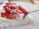 Etape 8 - Pavlova aux fraises facile