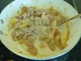 Etape 4 - Curry de porc à l'indienne