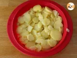 Etape 3 - Tarte tatin de pommes de terre au Cantal