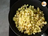 Etape 2 - Tarte au camembert et aux pommes
