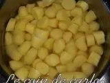 Etape 2 - Moelleux de pommes de terre au tomme Vaudoise