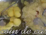 Etape 4 - Moelleux de pommes de terre au tomme Vaudoise