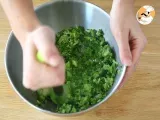 Etape 2 - Croquettes de brocoli