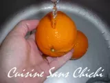 Etape 1 - Orangettes confites au sucre