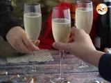 Etape 3 - Soupe de champagne, un cocktail festif