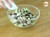 Etape 3 - Salade de fèves aux lardons