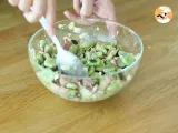 Etape 5 - Salade de fèves aux lardons