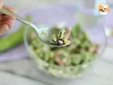 Etape 6 - Salade de fèves aux lardons