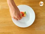 Etape 2 - Rubik's Cube de fruits, la salade de fruits design