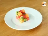 Etape 3 - Rubik's Cube de fruits, la salade de fruits design