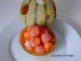 Etape 2 - Le melon jambon pop