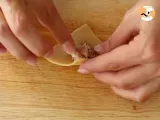 Etape 6 - Tortellinis au parmesan, jambon et basilic