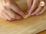 Etape 7 - Tortellinis au parmesan, jambon et basilic