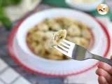 Etape 9 - Tortellinis au parmesan, jambon et basilic