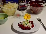 Etape 1 - Salade de betterave rouge et radis noir