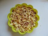 Etape 4 - Gâteau aux pommes flambées et noisettes