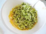 Etape 2 - Muffin aux brocolis et saucisson