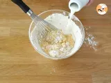Etape 1 - Bûche de crêpes framboise chocolat blanc