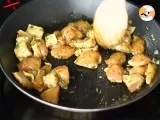 Etape 2 - Chow mein (chao men), nouilles chinoises au poulet et aux légumes