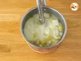 Etape 3 - Velouté de topinambour, pomme de terre et lard