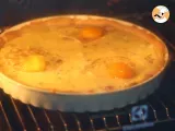 Etape 6 - Quiche aux œufs et au jambon