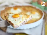 Etape 7 - Quiche aux œufs et au jambon