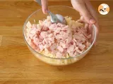 Etape 1 - Croquettes de coquillettes au jambon et au fromage