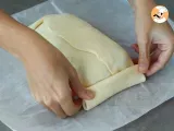Etape 4 - Saumon en croûte aux épinards et fromage mozzarella