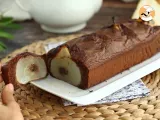 Etape 6 - Cake au chocolat et aux poires