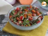 Etape 4 - Salade de lentilles et patates douces