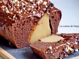 Etape 8 - Gâteau au chocolat garni poires entières parfumées à la liqueur