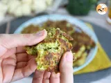 Etape 5 - Galettes de chou-fleur et brocoli au curry
