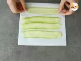 Etape 1 - Lasagnes de courgettes aux épinards