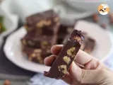 Etape 4 - Fudge aux noisettes - Carrés au chocolat et noisettes
